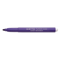 Giotto 456035 turbo maxi μαρκαδόροι μονόχρωμοι μωβ 12τμχ