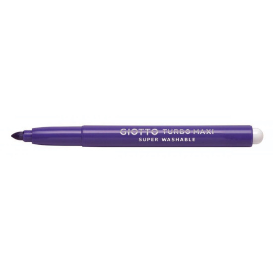 Giotto 456035 turbo maxi μαρκαδόροι μονόχρωμοι μωβ 12τμχ