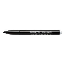 Giotto 456036 turbo maxi μαρκαδόροι μονόχρωμοι μαύρο 12τμχ