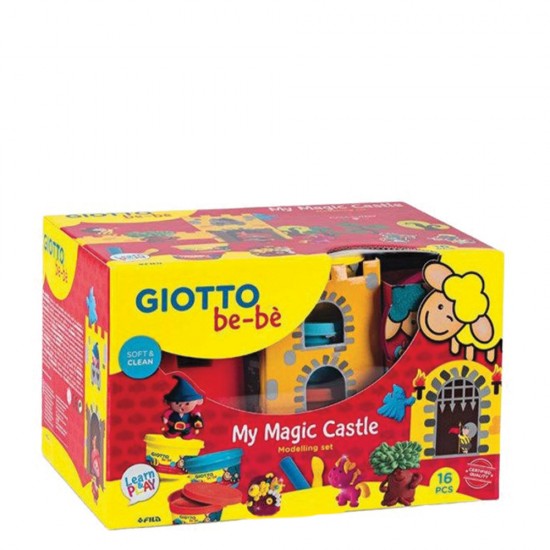 Giotto bebe 479600 σετ πλαστοζυμαράκια my magic castle