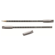 Faber Castell grip 2001 γόμες καπάκι γκρι 2τμχ