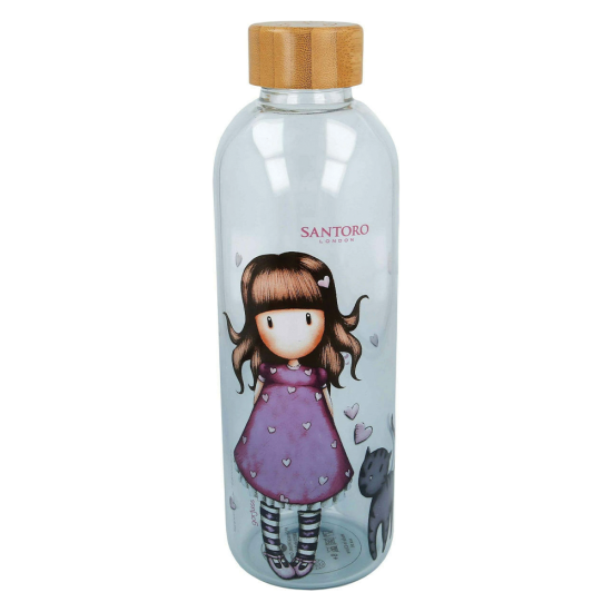 Santoro Gorjuss 00293 μπουκάλι γυάλινο 1030ml Perfect Pals