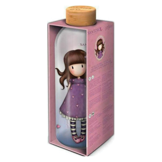 Santoro Gorjuss 00293 μπουκάλι γυάλινο 1030ml Perfect Pals