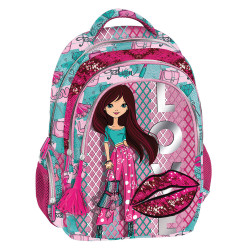 Graffiti Fashion girl 221212 σακίδιο δημοτικού