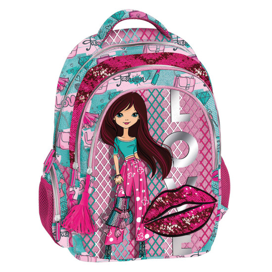 Graffiti Fashion girl 221212 σακίδιο δημοτικού