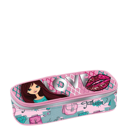 Graffiti Fashion girl 221342 κασετίνα τετράγωνη