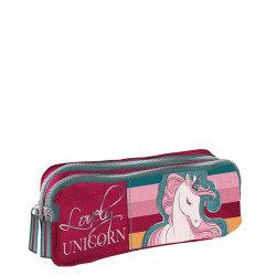 Graffiti Unicorn 221351 κασετίνα διπλή