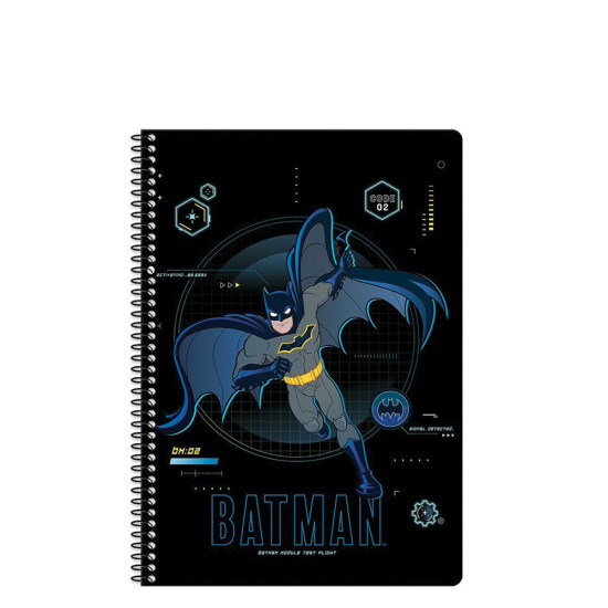 Graffiti Batman 22502 τετράδιο σπιραλ 2θ. 17x25