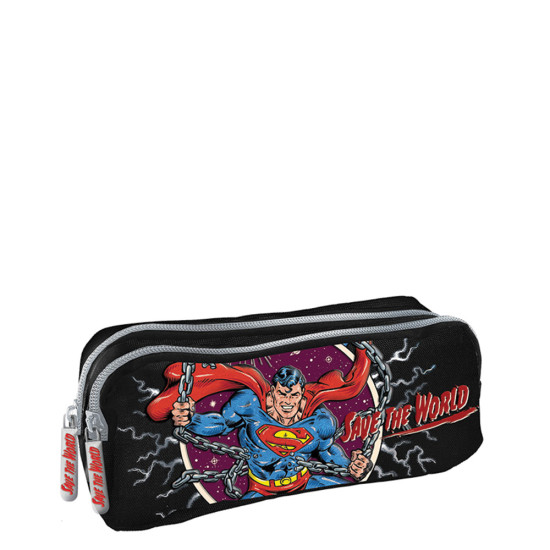 Graffiti Superman 225851 κασετίνα διπλή