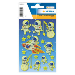 Herma Magic 15611 αυτοκόλλητα Neon Αστροναύτες