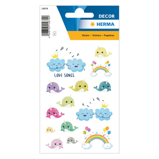 Herma Decor 15679 αυτοκόλλητα Σύννεφα