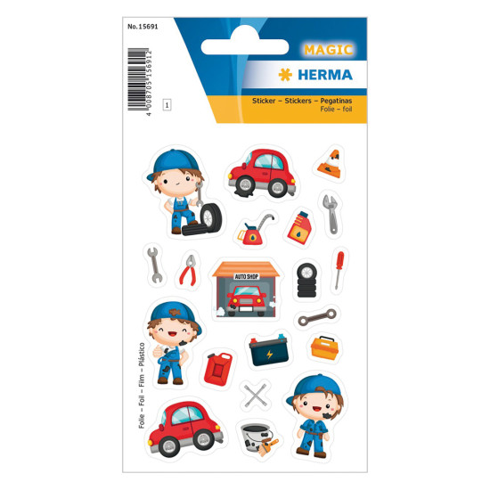 Herma Magic 15691 αυτοκόλλητα Μηχανικός