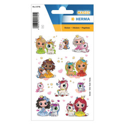 Herma Magic 15741 αυτοκόλλητα Princess-Unicorn
