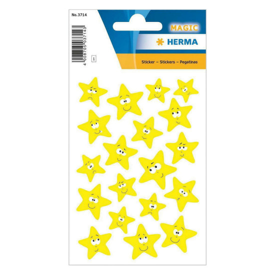 Herma Magic 3714 αυτοκόλλητα Νeon Αστεράκια