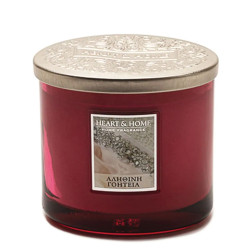 Heart & Home 276260301 κερί 220gr με διπλό φυτίλι Αληθινή γοητεία