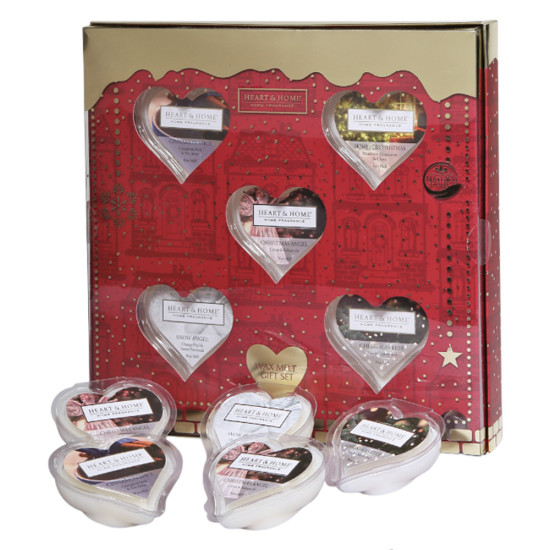 Heart & Home 2766820001 wax melts καρδιές σετ δώρου
