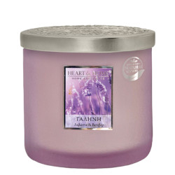 Heart & Home 31020341 κερί 230gr με διπλό φυτίλι Γαλήνη