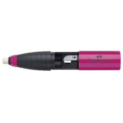 Faber Castell 184401 ξύστρα με γόμα φούξια