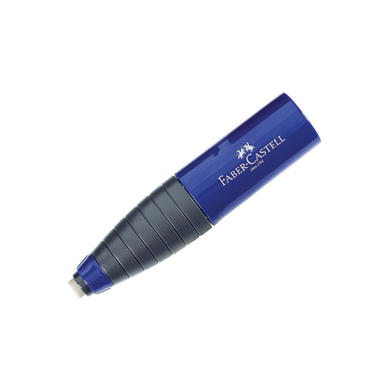 Faber Castell 184401 ξύστρα με γόμα μπλε