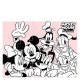 Luna 562071 puzzle χρωματισμού 4 σε 1 48τμχ Mickey Mouse
