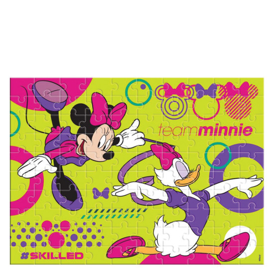 Luna 562639 puzzle χρωματισμού 100τμχ Minnie Mouse