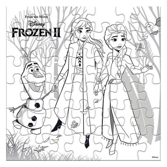 Luna 562764 puzzle χρωματισμού 42τμχ Frozen II