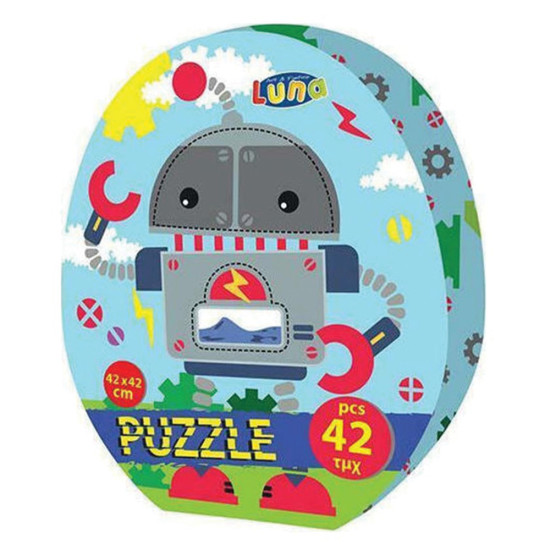 Luna 621741 puzzle 42τμχ ρομπότ