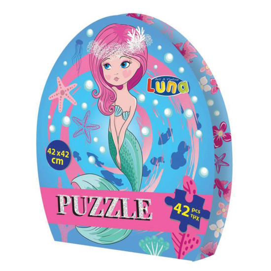 Luna 621774 puzzle 42τμχ γοργόνα