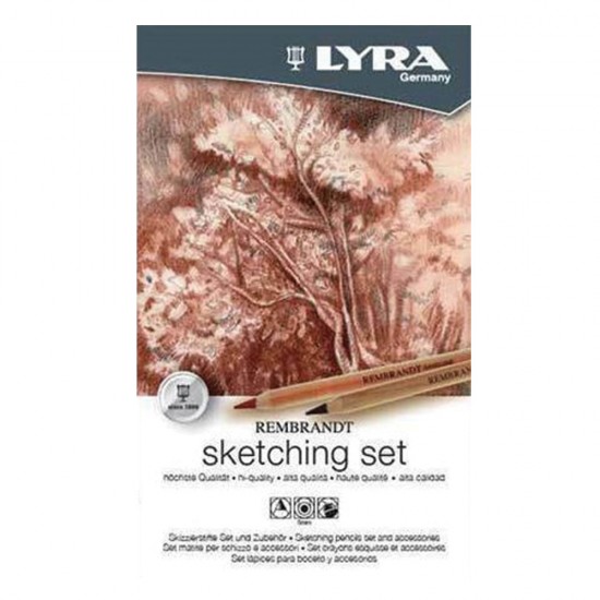 Lyra Rembrandt 2051110 σετ σχεδίου μεταλλική κασετίνα 11τμχ