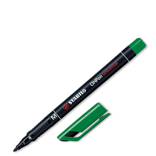 Stabilo M843/36 OHPen universal CD/DVD μαρκαδόρος επιφανειών πράσινο