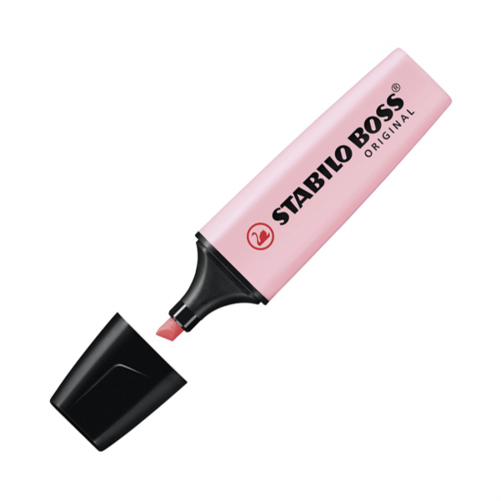Stabilo Boss 70/129 μαρκαδόρος υπογράμμισης pastel pink