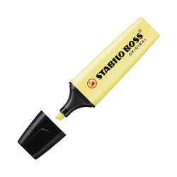 Stabilo Boss 70/144 μαρκαδόρος υπογράμμισης pastel yellow