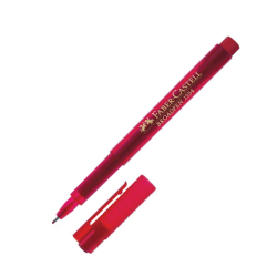 Faber Castell 1554 broadpen μαρκαδόρος γραφής 0.8mm κόκκινο