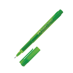 Faber Castell 1554 broadpen μαρκαδόρος γραφής 0.8mm λαχανί