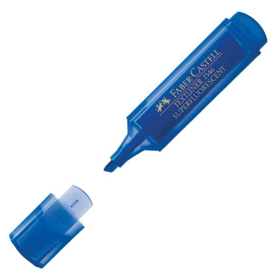 Faber Castell 1546 μαρκαδόρος υπογράμμισης μπλε
