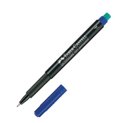 Faber Castell 1513 multimark πολυ-μαρκαδόρος πάχους F μπλε