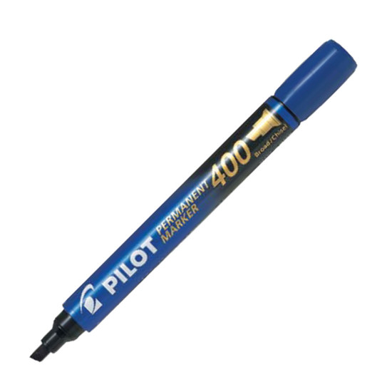 Pilot SCA-400 broad ανεξίτιλος μαρκαδόρος πλακέ 4.5 mm μπλε