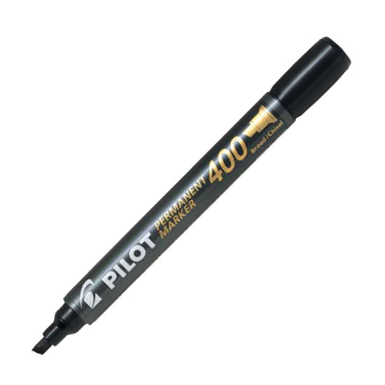 Pilot SCA-400 broad ανεξίτιλος μαρκαδόρος πλακέ 4.5 mm μαύρο