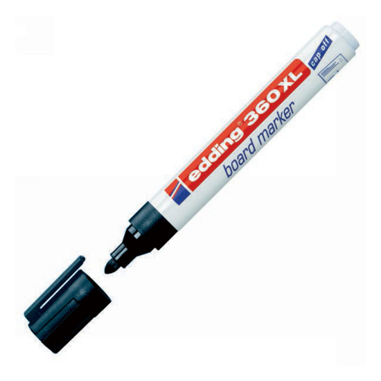 Edding 360XL μαρκαδόρος ασπροπίνακα 1.5-3 mm μαύρο