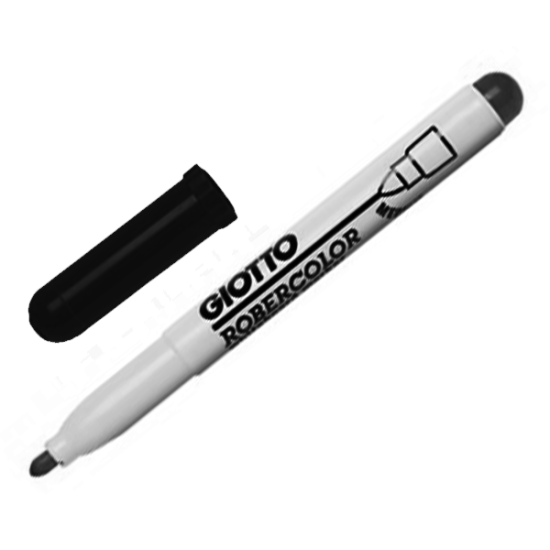 Giotto medium 2-3mm μαρκαδόρος ασπροπίνακα μαύρο