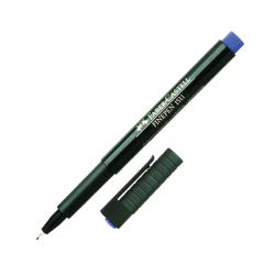 Faber Castell 151151 finepen μαρκαδόρος σχεδίου 0.4mm μπλε