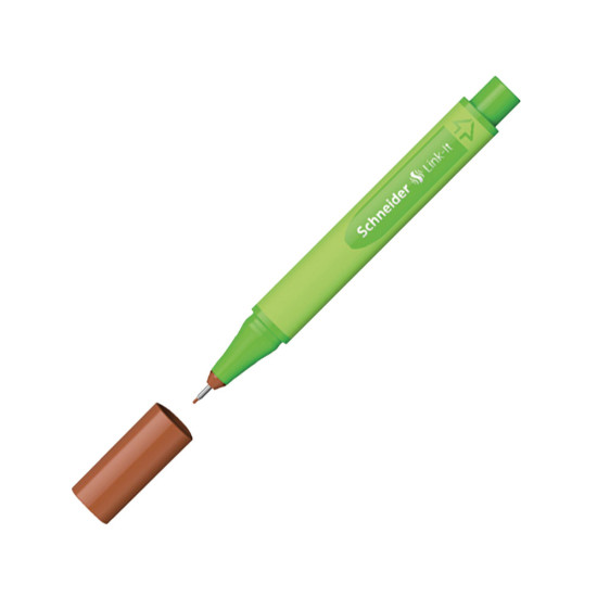 Schneider Link-It 191 μαρκαδόρος 0.4mm mahogany brown καφέ