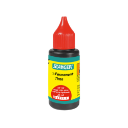 Stanger 25ml μελάνι μαρκαδόρου ανεξίτηλου κόκκινο