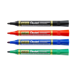 Pentel N850 1-3mm μαρκαδόρος ανεξίτηλος κόκκινος