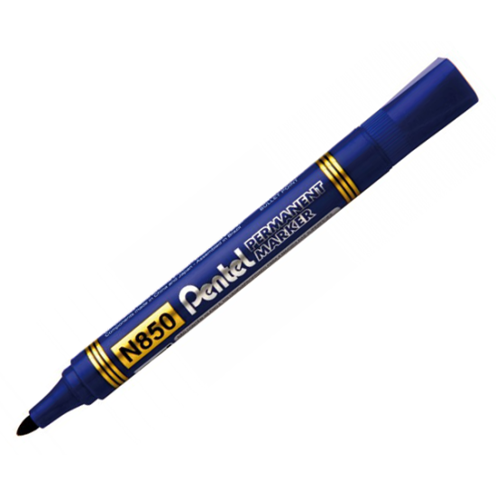 Pentel N850 1-3mm μαρκαδόρος ανεξίτηλος μπλε