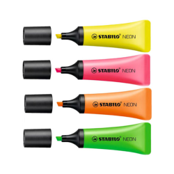Stabilo Neon 72/24 μαρκαδόρος υπογράμμισης κίτρινο