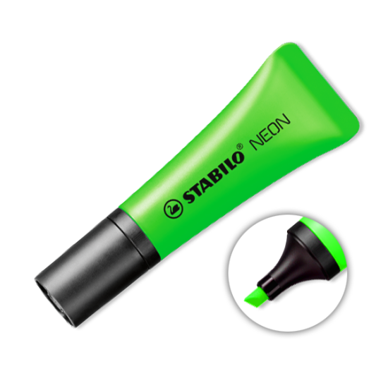 Stabilo Neon 72/33 μαρκαδόρος υπογράμμισης πράσινο