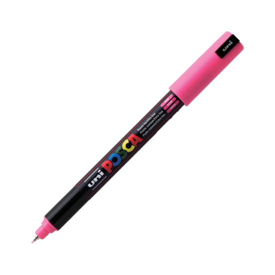 Uni Posca 1MR μαρκαδόρος ροζ 0.7mm
