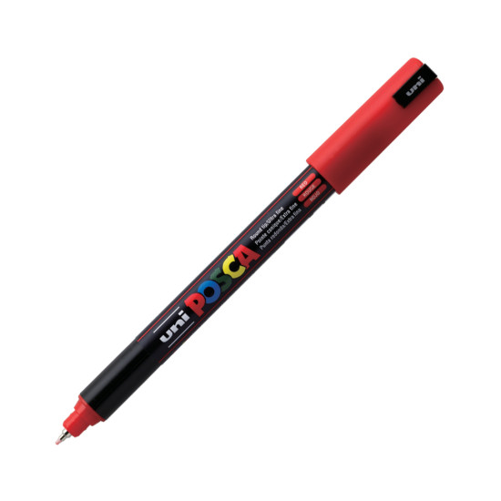 Uni Posca 1MR μαρκαδόρος κόκκινο 0.7mm