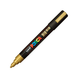 Uni Posca 5M μαρκαδόρος χρυσό 1.8-2.5mm